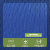 BlueWish Blue Tanning Chair, Beach Chair with Face Hole with 5-Position Reclining Backrest, Removable Pillow - Photo 7