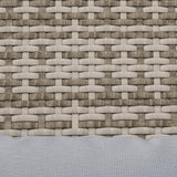 Outsunny Wicker Adirondack Chair for 2 with Cushions & Footrests, PE Rattan Double Chaise Lounge Chair - Photo 8