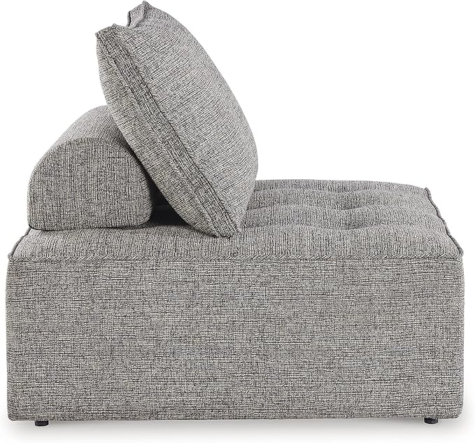 Signature Design by Ashley Bree Zee Right-Arm Facing Contemporary 5-Piece Outdoor Sectional with Tufted Cushion and End - Photo 7