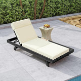 Christopher Knight Home Dami Patio Chaise Lounge Chair Outdoor with 4'' Foldable Cushion - Photo 4