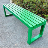 Porch Bench for Outdoor Metal Garden Benches 39in 47in 59in Patio Bench Seating 2-4 Seat for Indoor/Outdoor Entryway - Photo 1