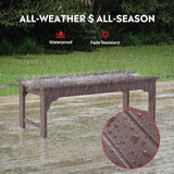 Costaelm Outdoor Benches Weatherproof - Photo 5