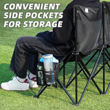G GOOD GAIN Portable Soccer Bench - Team Bench Soccer 4 Seats with Bag, Sideline Folding Bench - Photo 6