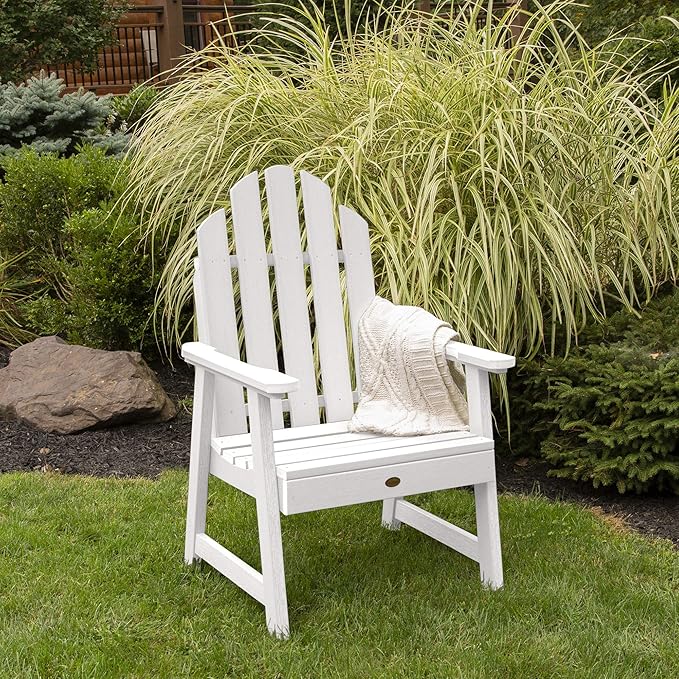 Highwood Classic Westport Patio and Garden Chair, White