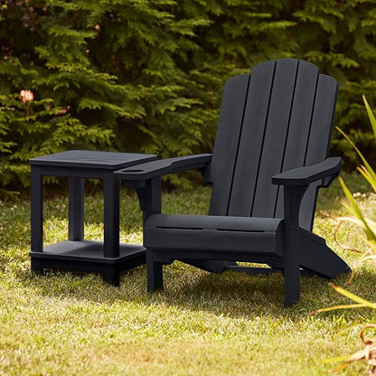 Keter Kiawah Adirondack Chair - Graphite
