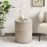 Christopher Knight Home Jaym 18.75" H Indoor Outdoor Accent Side Table, Patio Decorative End Table - Photo 3
