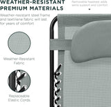 Best Choice Products Oversized Zero Gravity Chair, Folding Outdoor Patio Lounge Recliner w/Cup Holder Accessory Tray - Photo 5
