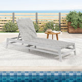 Christopher Knight Home Susua Rope Chaise Lounge with Acacia Wood Frame, Adjustable Backrest Single Lounge Sofa - Photo 3