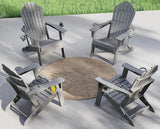 Plawdlik 2026 Upgraded Oversized Folding Adirondack Chair, Set of 4 - Photo 1