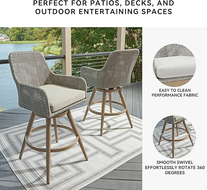 Signature Design by Ashley Seton Creek Casual Nuvella Weather Resistant Fabric - Photo 5