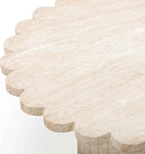Tov Furniture Blossom Washed Travertine Finish Indoor/Outdoor Coffee Table - Photo 6