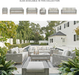 Signature Design by Ashley Seton Creek Cottage Nuvella Weather Resistant Fabric Outdoor Loveseat with Cushion and 2 - Photo 6
