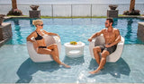 Tenjam Moon Chair in Pool Lounge Chairs for Sun Shelf Set of Two - Photo 3