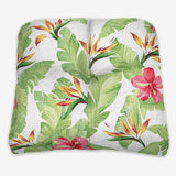 BrylaneHome Tufted Chair Cushion - 18" L x 17" W x 3" H - Patio & Outdoor - Patio & Outdoor - Water - Photo 1
