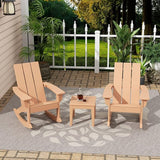 Costaelm Small Outdoor Side Table, Patio End Table Weather Resistant Outdoor Coffee Table - Photo 8
