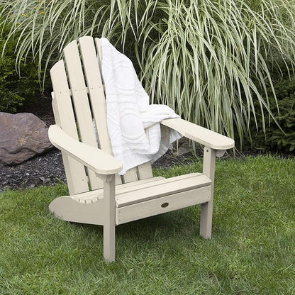 Highwood Classic Westport Adirondack Chair, Whitewash