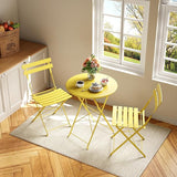 CABIHOME Outdoor Metal Sculpture Garden Chair, Decorative & Functional Resting Seating, Iron Construction - Photo 5