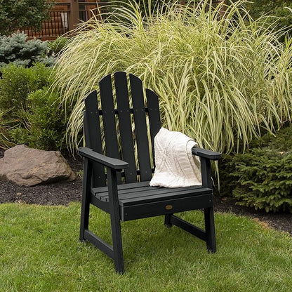 Highwood Classic Westport Patio and Garden Chair, Black