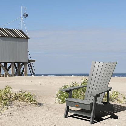 highwood Manhattan Beach Adirondack Chair, Coastal Teak