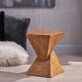 Christopher Knight Home Jerod Light-Weight Concrete Accent Table, Natural - Photo 5