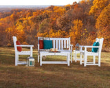 POLYWOOD GNB48TE Vineyard 48" Bench, Teak - Photo 10