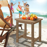 Y&M Outdoor Side Table, HIPS Adirondack Small Single Table, Waterproof Square Outside Table - Photo 5
