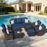 9 PCS Outdoor Conversation Set - Photo 8