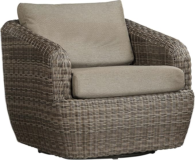 CHITA 6 Pieces Patio Wicker Furniture Set, Outdoor Rattan Bistro Set with Removable Thickened Cushions, Fully Assembled - Photo 3