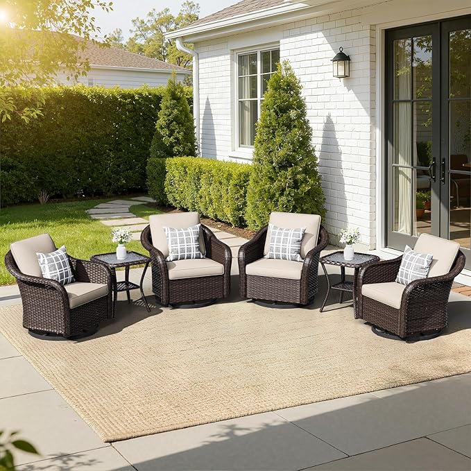 4 PCS Outdoor Conversation Set - Photo 8