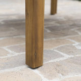 Christopher Knight Home Perla Outdoor Acacia Wood Coffee Table, Teak Finish ,Brown - Photo 7
