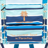 Tommy Bahama Hi-Boy 17" Seat Height 4-Position Lace-Up Suspension Folding Beach Backpack Chair - Photo 9