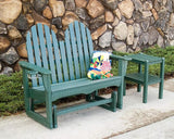 POLYWOOD® Classic Adirondack Glider, Slate Grey - Photo 4