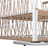 Christopher Knight Home Fiora 360° Swivel Patio Chairs Set of 2 with Handwoven Rope - Photo 10