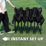 G GOOD GAIN Portable Soccer Bench - Team Bench Soccer 4 Seats with Bag, Sideline Folding Bench - Photo 8