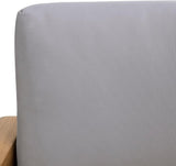 SAFAVIEH Outdoor Couture Collection Montford Grey 3-Seat Bench Cushion & Pillow Cover Set - Photo 10