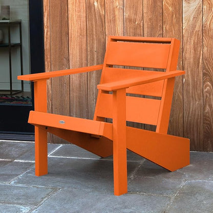 Haven Modern Adirondack Chair, Citrus Orange
