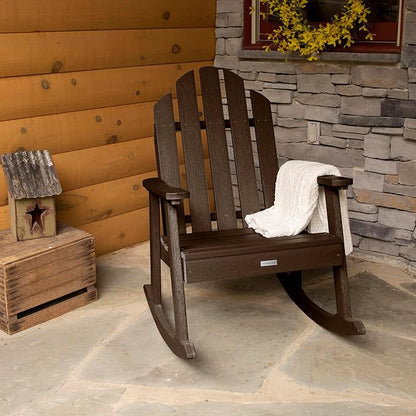 Highwood Classic Westport Garden Rocking Chair, Weathered Acorn