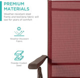 Best Choice Products Set of 2 Outdoor Patio Chaise Lounge Chair Adjustable Reclining Folding Pool Lounger for Poolside - Photo 4