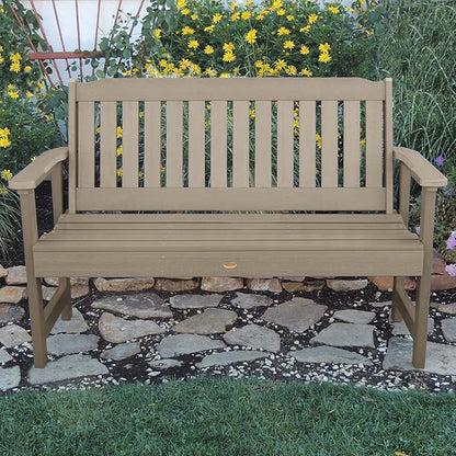 highwood Lehigh Garden Bench, 5 feet, Woodland Brown