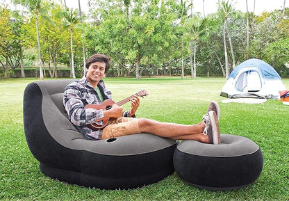 Intex Inflatable Ultra Lounge with Ottoman