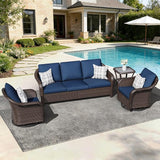 4 PCS Patio Conversation Set - Photo 7