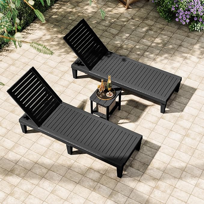 KAMABOKO Outdoor Side Table for Patio - Photo 2