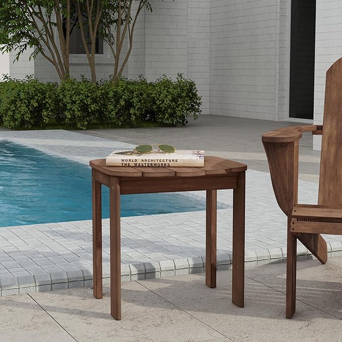 Linon Adirondack End, Teak Table,
