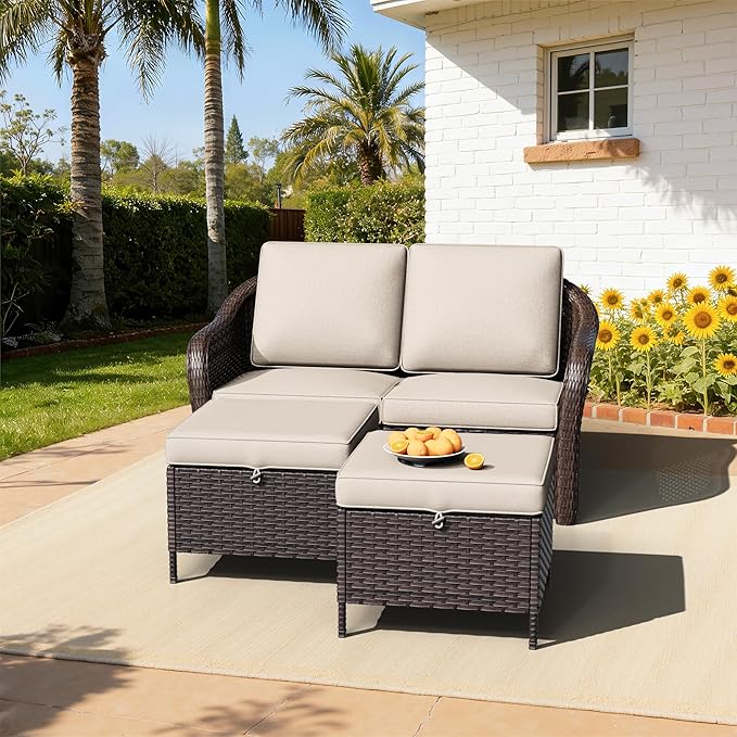 Patio Sectional Couch Set - Photo 6