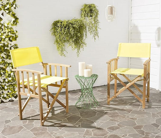 SAFAVIEH Outdoor Living Collection Laguna Director Chairs