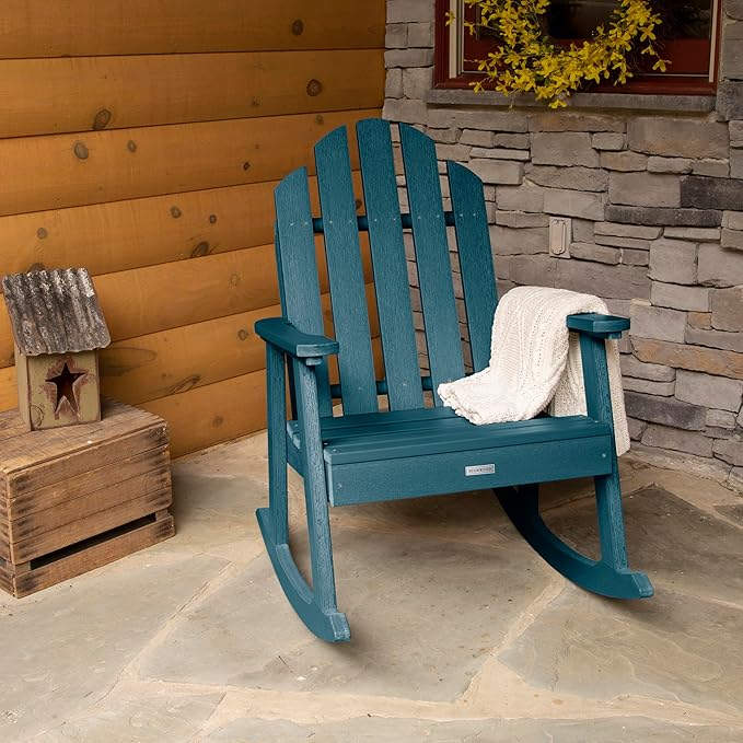Highwood Classic Westport Garden Rocking Chair, Nantucket Blue