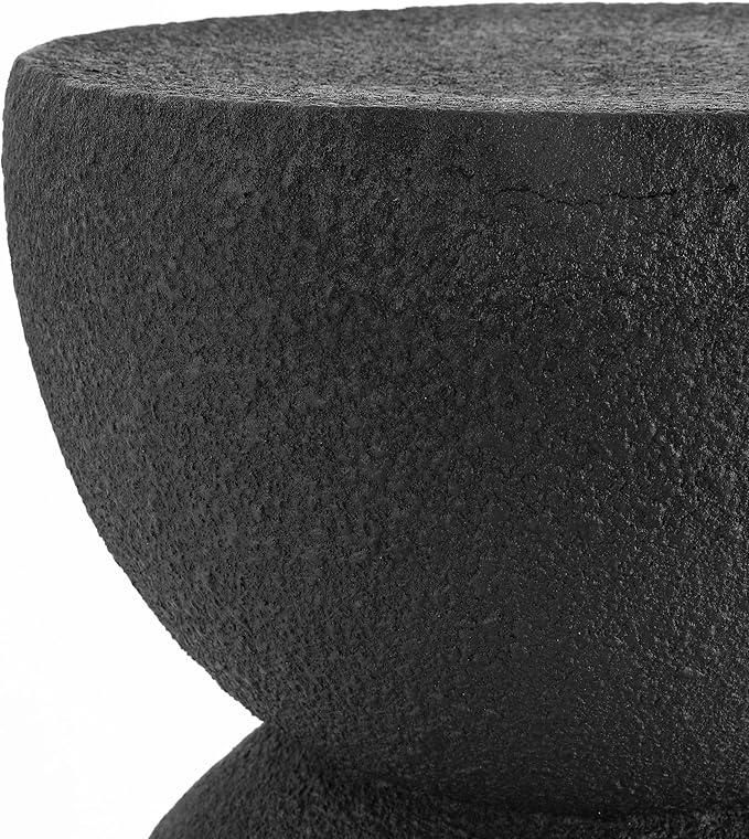 JONATHAN Y TBL1100B Greta 18" Mid-Century Modern Drum Indoor/Outdoor Accent Table, Modern, Contemporary, Minimalist - Photo 7