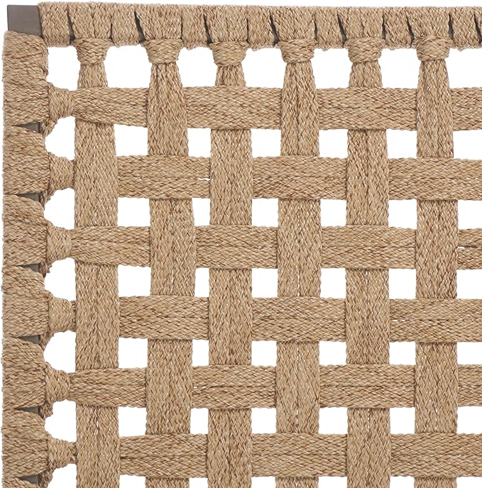 SAFAVIEH Outdoor Patio Furniture Collection - Arthur Grey & Heather Tan Woven Rope Chaise Lounge Chair - Photo 6