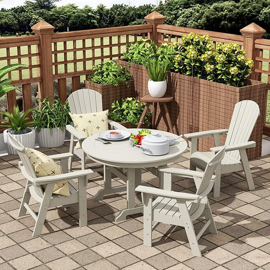 WO WESTIN OUTDOOR HDPE Altura Adirondack Dining Chair,Sand