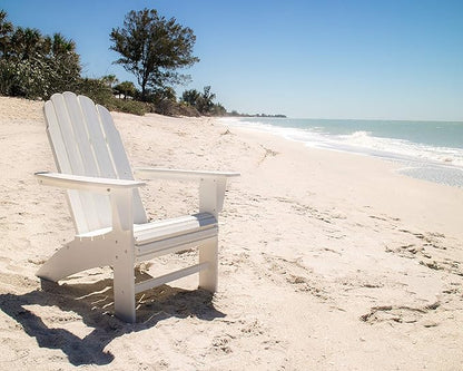 POLYWOOD® Vineyard Curveback Adirondack Chair in Lime